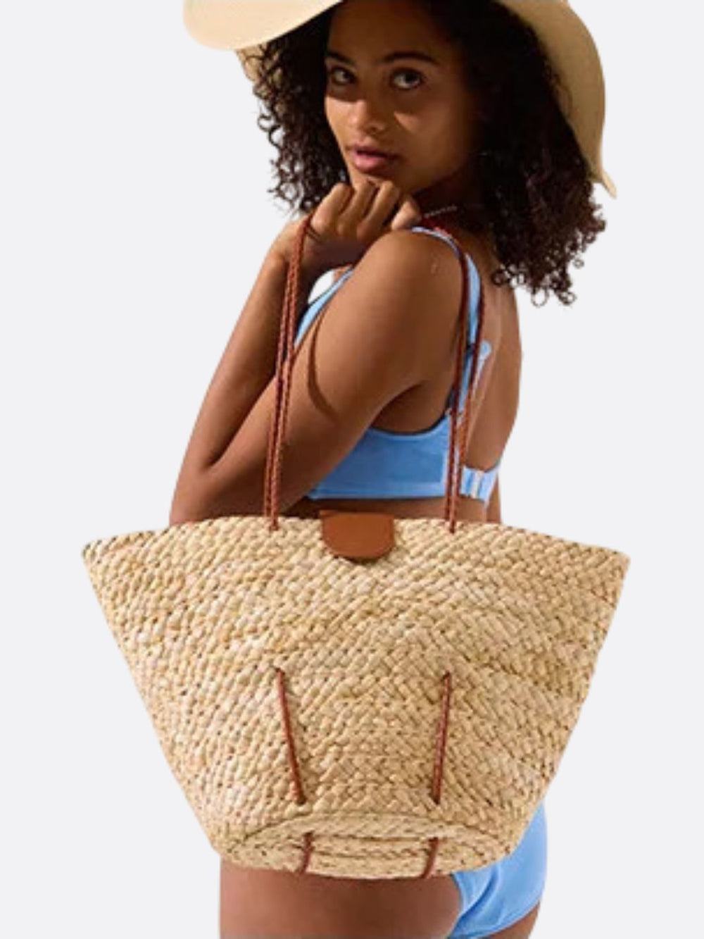 sac cabas osier femme