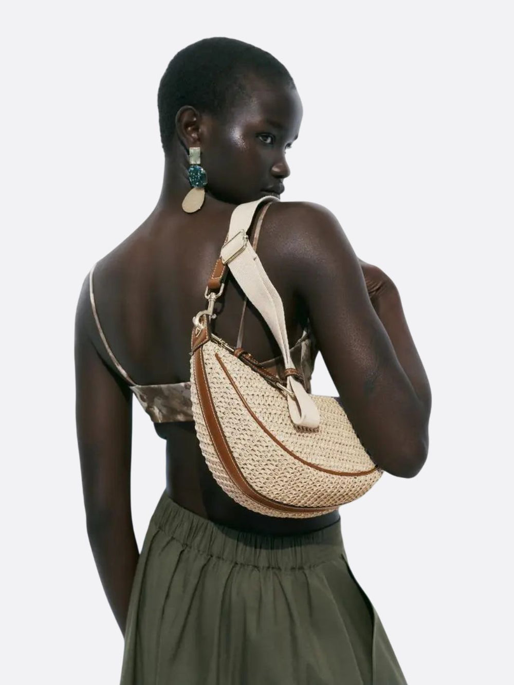 sac paille femme