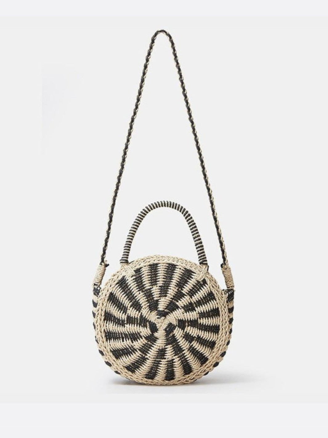 Sac noir et blanc