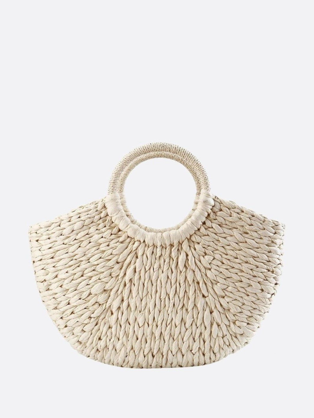 Sac osier blanc