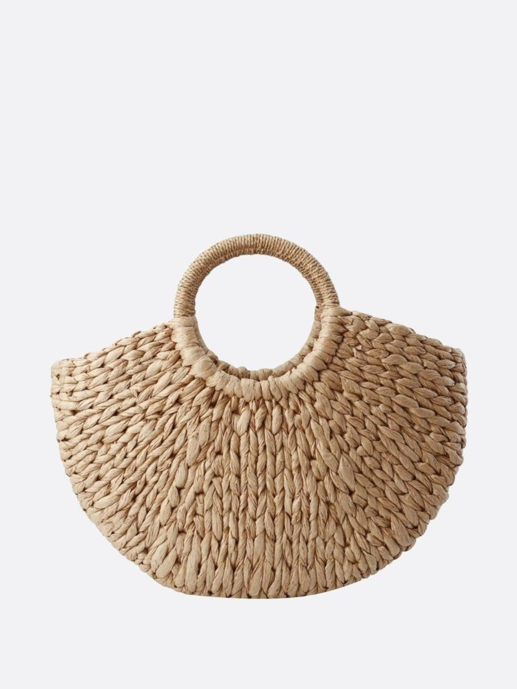 panier osier naturel