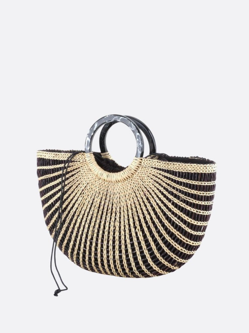 panier noir et blanc