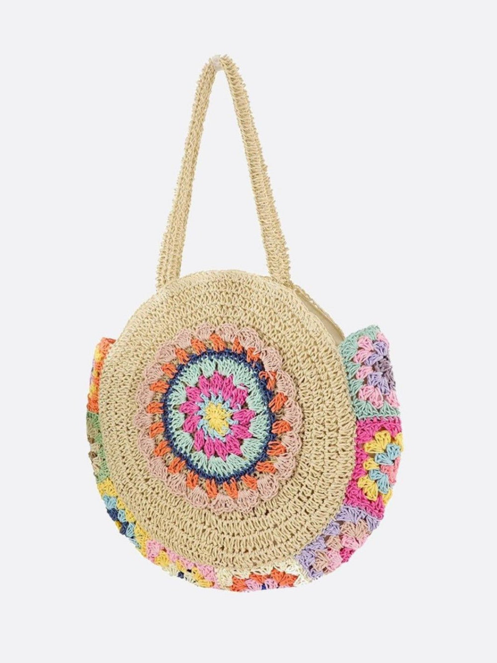 Sac rond paille